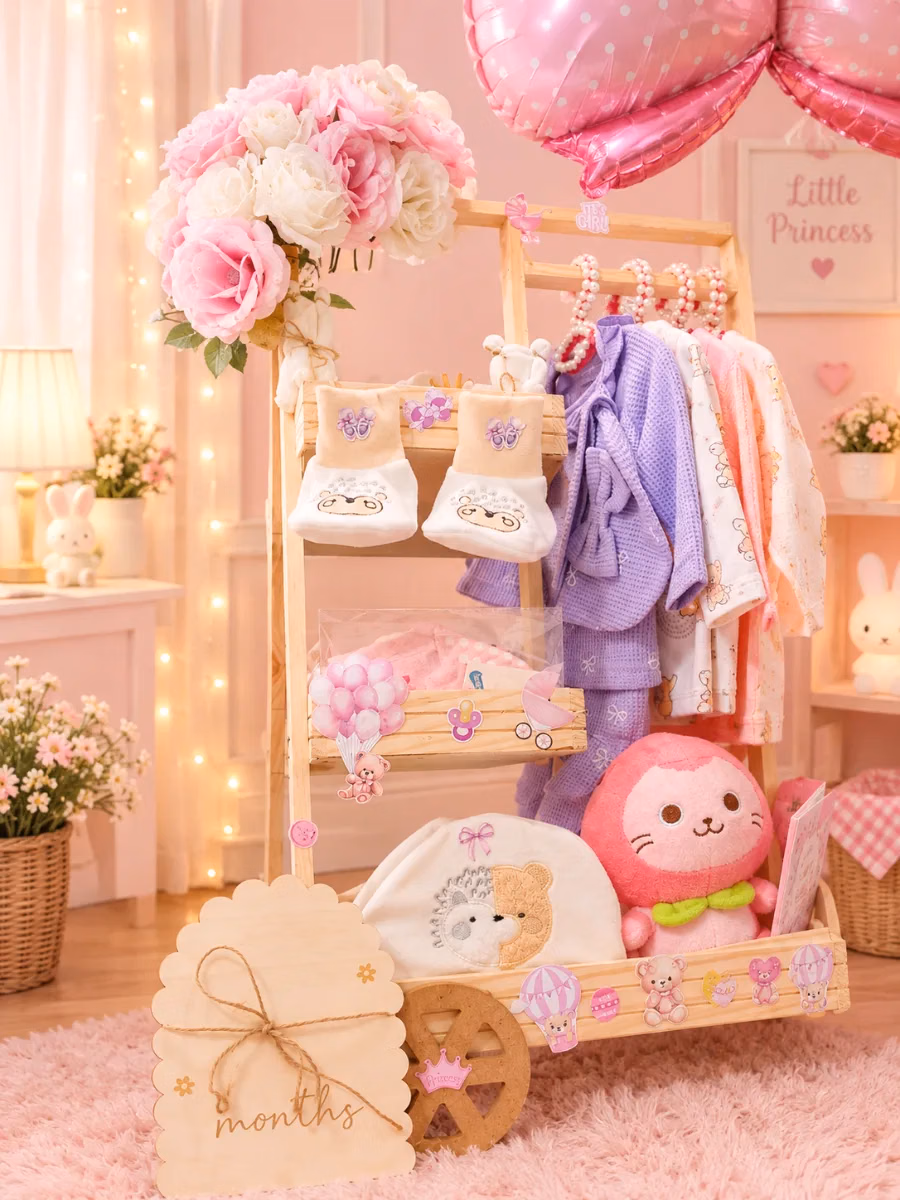 Little Princess Baby Gift Cart