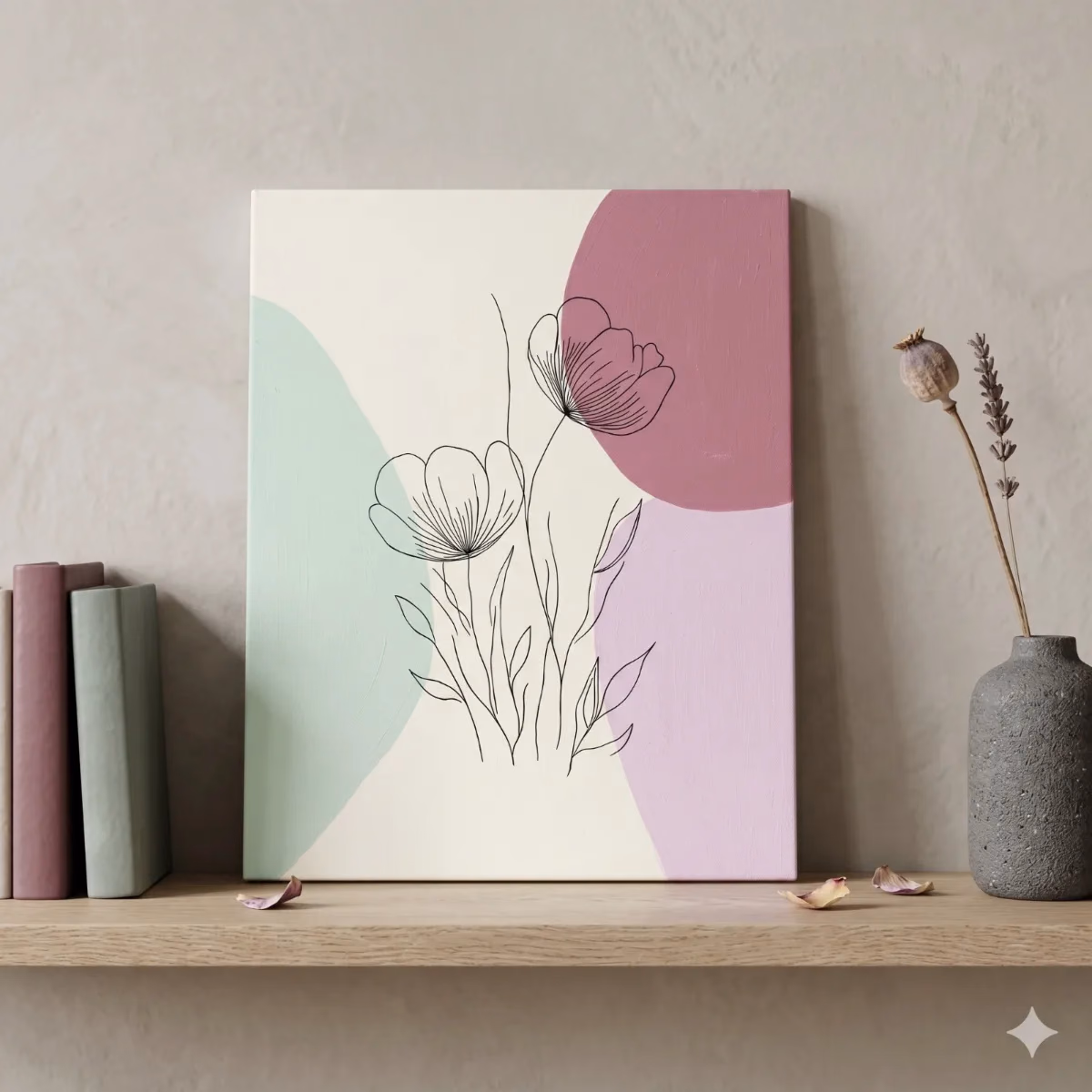 Color Bloom Canvas