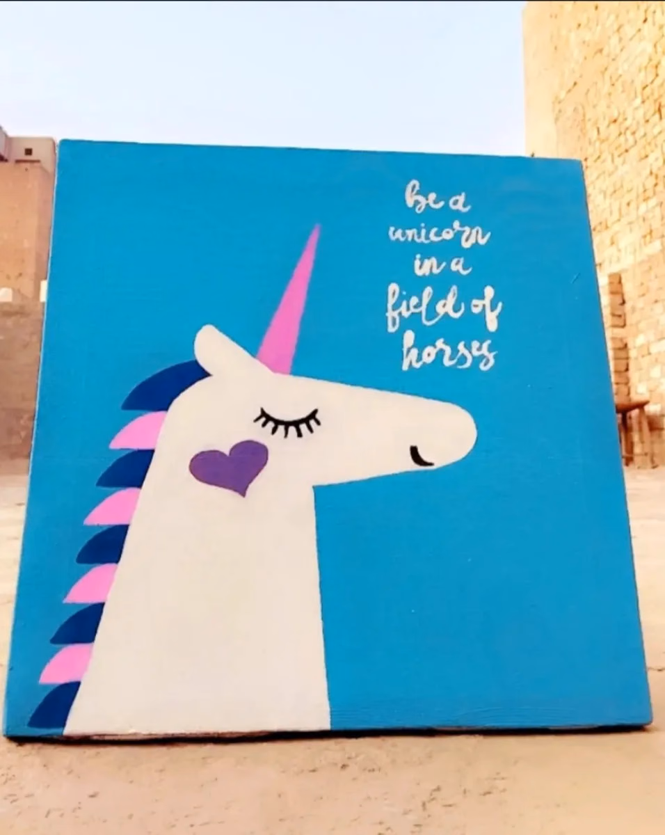 Unicorn canvas