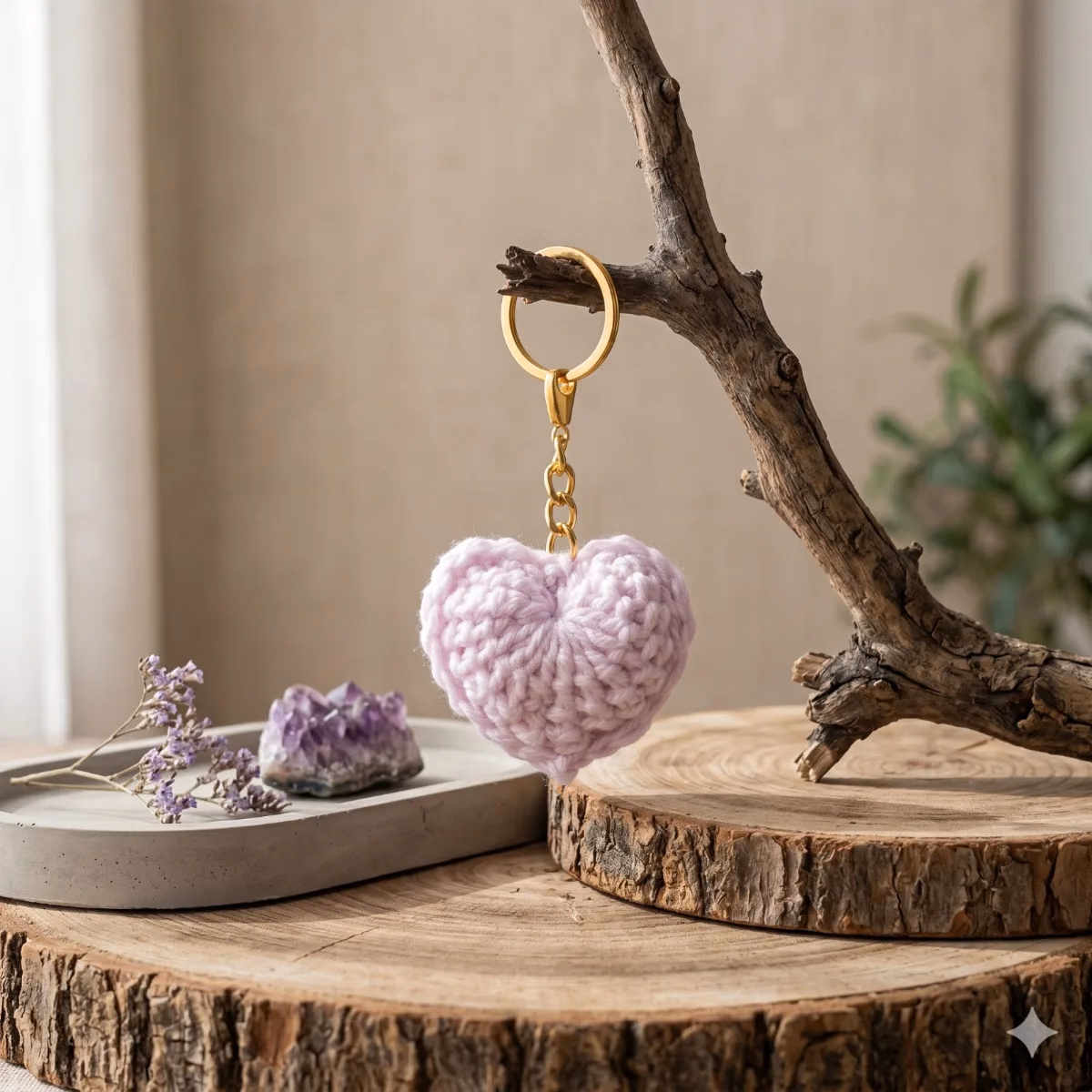 Pink Key Chain